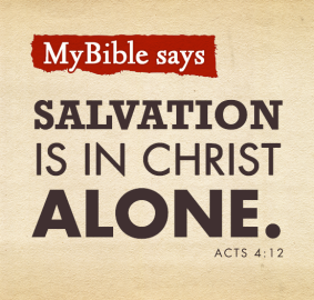 Salvation in Christ alone (2)